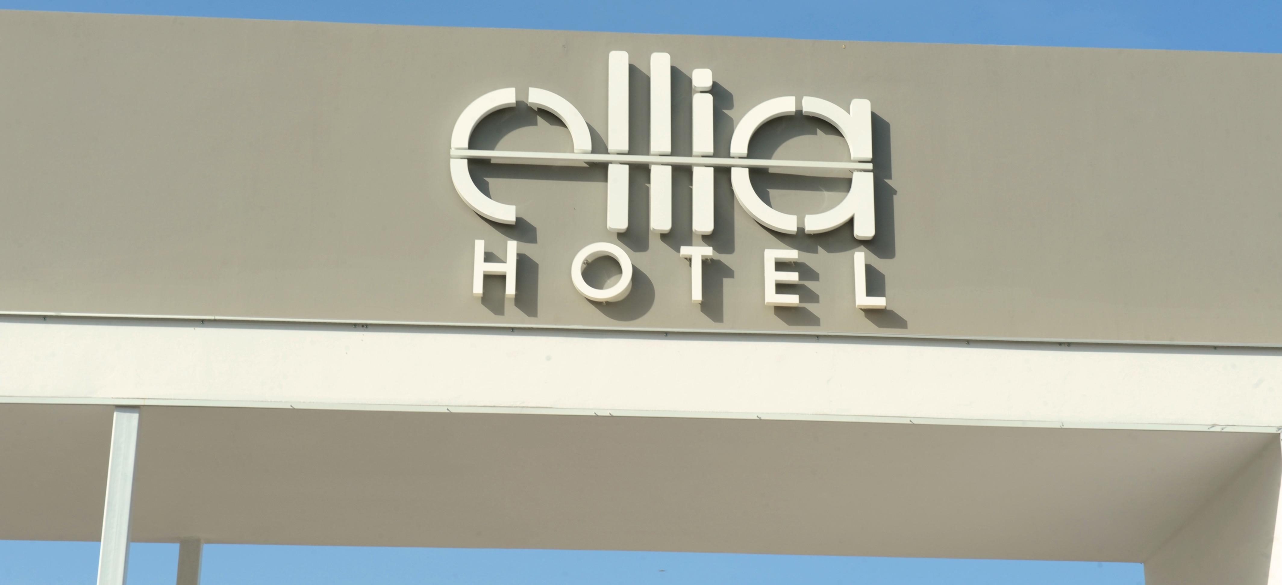 Ellia Hotel Lardos Bagian luar foto